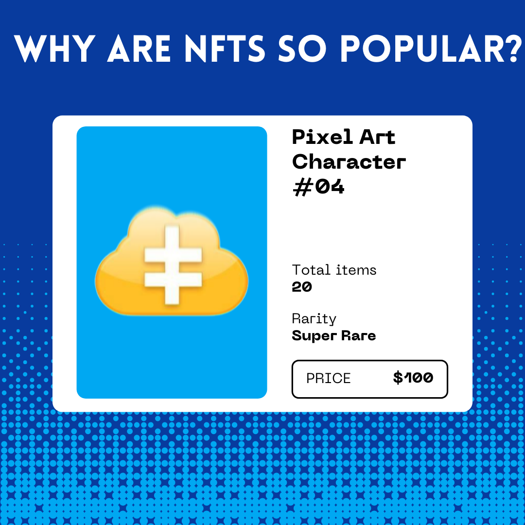 NFT Product Showcase Pixel Art Illustrative Instagram Post